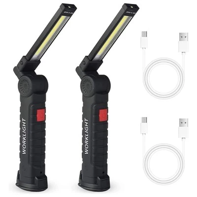 Lampu kerja LED yang boleh dicas semula multifunctiona